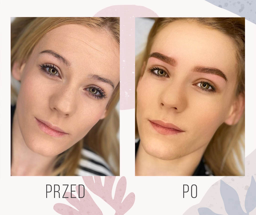 efekt makijaz permanentny brwi - OT CO