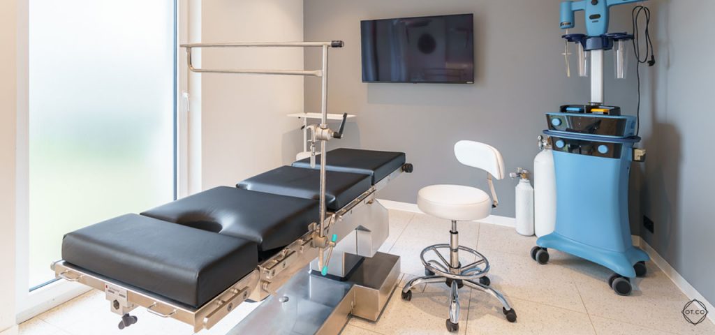 Sala zabiegowa w OT.CO Clinic Sala zabiegowa w OT.CO Clinic