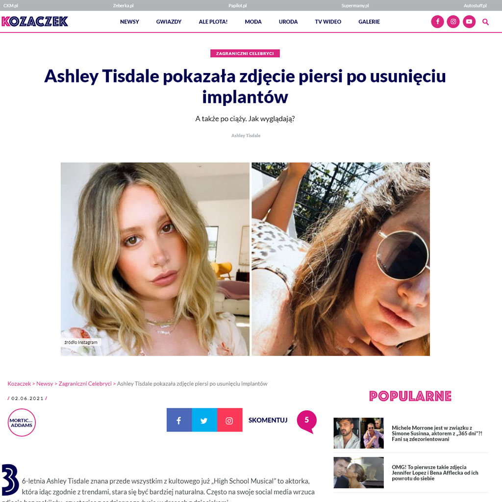 kozaczek usuniecie implantow - OT CO